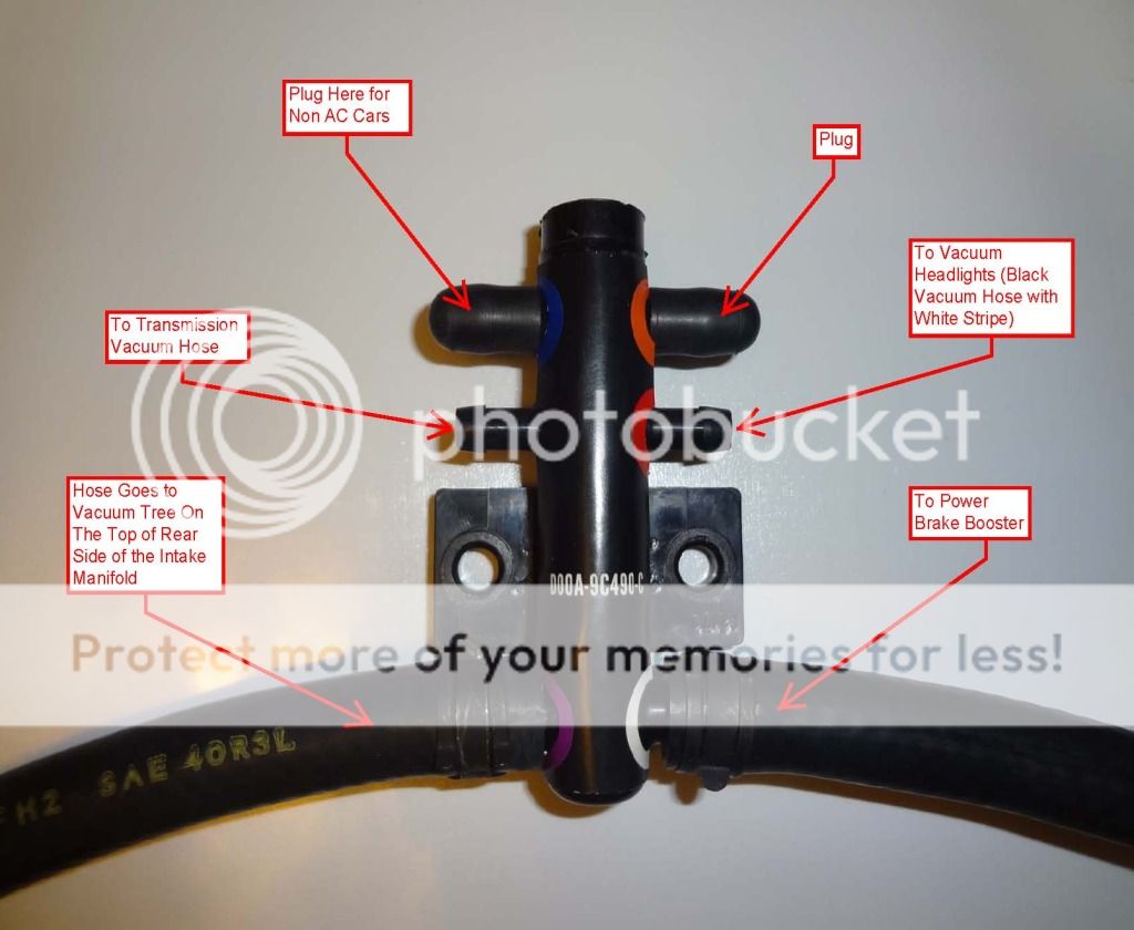 Routing 1970 351W Distributor Vacuum Lines Classic Cougar Community